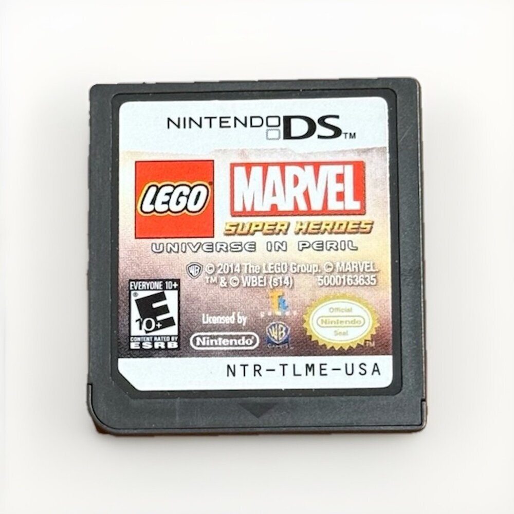 Lego Marvel Super Heroes: Universe In Peril Nintendo DS Video Game Tested‎ Works